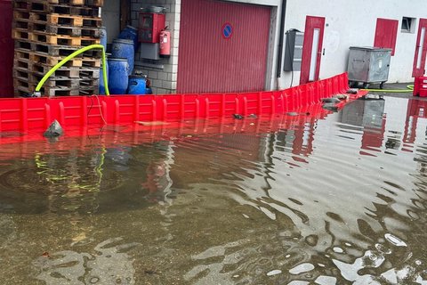 Mobiler Hochwasserschutz NOAQ Boxwall Mobiler Hochwasserschutz NOAQ Boxwall